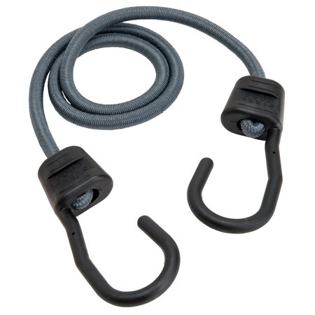 Gray Bungee Cord 32 In. L X 0.374 In.